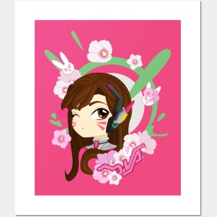 Love~D.Va Posters and Art